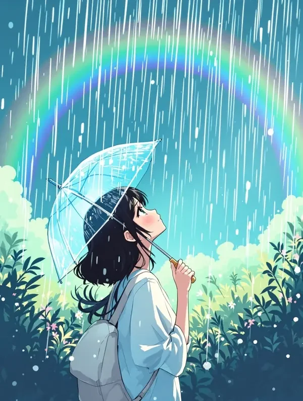 《小镇晴雨》动漫番剧封面