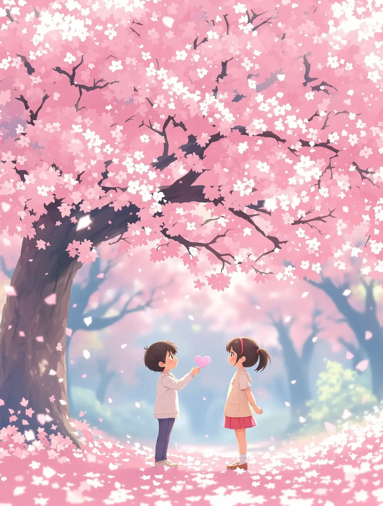 《樱花散落时分》动漫番剧封面